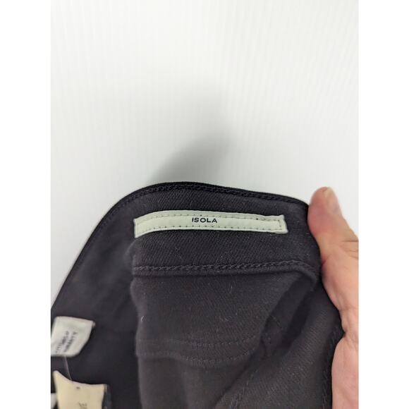 Citizens of Humanity Isola Cropped Boot Jeans Plush Black Sculpt Stretch NEW 32 - Picture 7 of 10